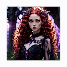 Gothic Beauty Canvas Print