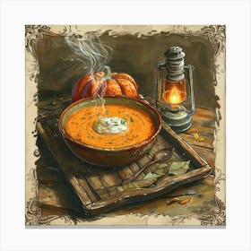 Pumpkin Soup 1 Canvas Print