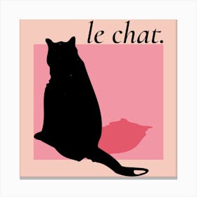 Le Chat 1 Canvas Print