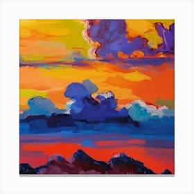 Sunset 1 Canvas Print