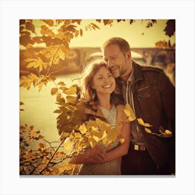 Firefly First Date Creates A Vintage Inspired Feel With Warm Tones And A Subtle Fade 1 Canvas Print