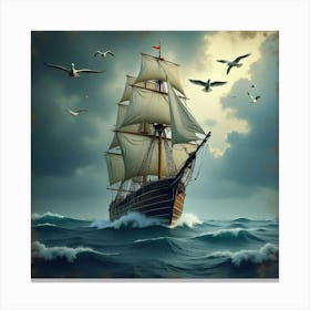 Sailing Ship Canvas Print