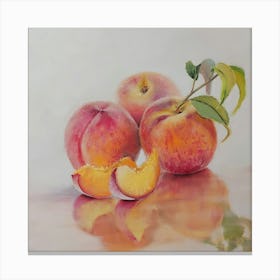 Peaches Canvas Print