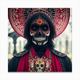 Day Of The Dead 4 Canvas Print