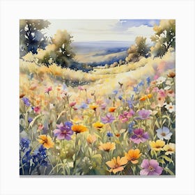 Wildflowers 17 Canvas Print