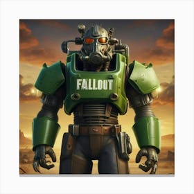 Fallout 02 Canvas Print