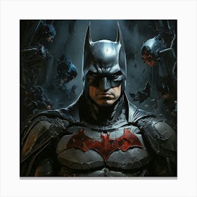 Batman Art Print 3 Canvas Print