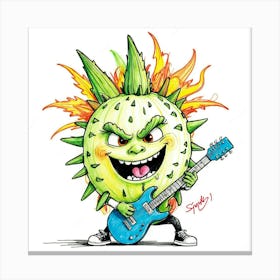 Cactus Rocker Canvas Print