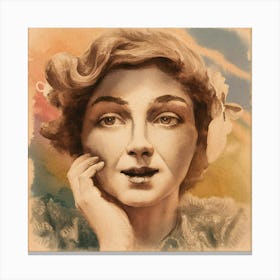 Elizabeth Taylor Canvas Print