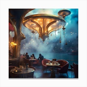 Alien Lighting Canvas Print