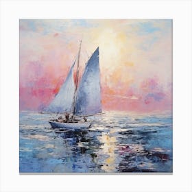 Tapestry of Tranquility: Aronson's Voyage Canvas Print