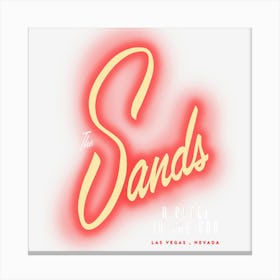 The Sands Canvas Print