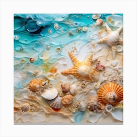 Sea Shells 1 Canvas Print