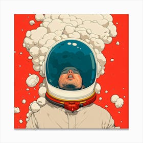 Spaceman Canvas Print