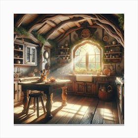 Hobbit Kitchen Canvas Print