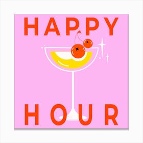 Happy Hour Canvas Print