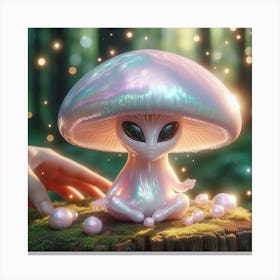 Alien Mushroom 2 Canvas Print