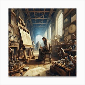 Artist'S Studio Canvas Print