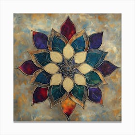 Lotus Flower Art 1 Canvas Print