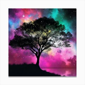 Tree In The Sky 14 Canvas Print