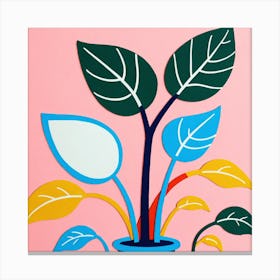 Potted Plant Canvas Print