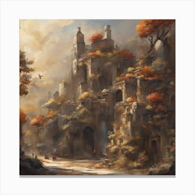 Fantasy Painting 4 Canvas Print