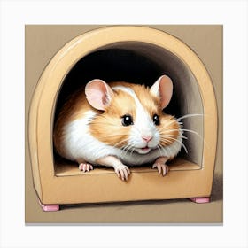 Hamster House Canvas Print