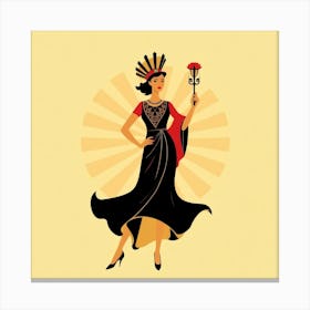 Egyptian Woman 1 Canvas Print