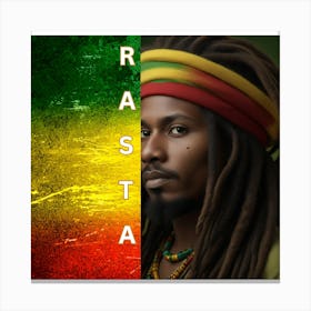 Rasta Canvas Print