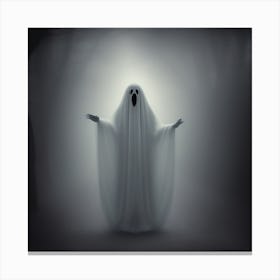 Ghost In The Woods Canvas Print