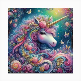 Unicorn 5 Canvas Print