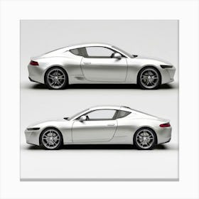 Mock Up Blank Plates Vehicle Customizable Registration Auto Metal Template Unprinted Clea (1) Canvas Print