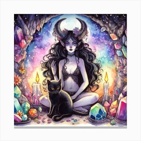 Tarot Card 3 Canvas Print