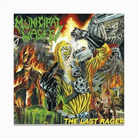 Municipal Waste Trash Metal 10 Canvas Print