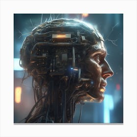 Cyborg 100 Canvas Print