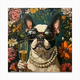 Whimsical Dogs 67 Canvas Print