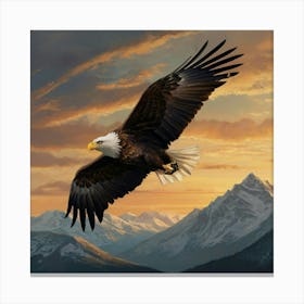 Bald Eagle 2 Canvas Print