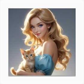 Cinderella 145 Canvas Print