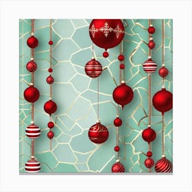 Christmas Ornaments 33 Canvas Print