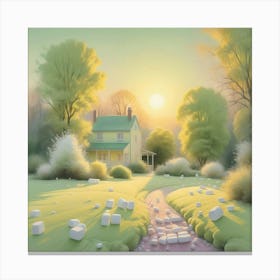 'Sugar House' Canvas Print