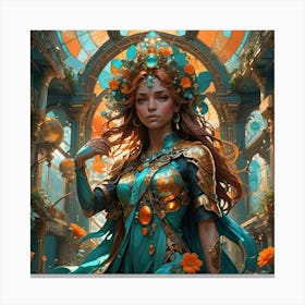 Mystery Queen 1 Canvas Print