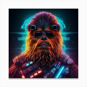 Chewbacca - Star Wars 2 Canvas Print