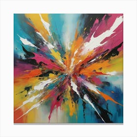 Abstract Painting Painting 1 Canvas Print