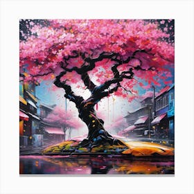 Cherry Blossom Tree 16 Canvas Print