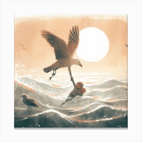 Seagull Canvas Print