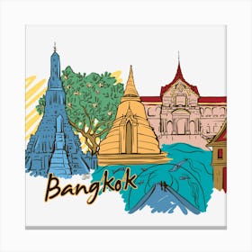 Bangkok Canvas Print