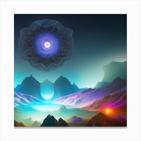 Ethereal Landscape Canvas Print