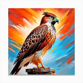 Hawks 6 Canvas Print