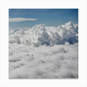 Clouds From An Airplane 3 Canvas Print