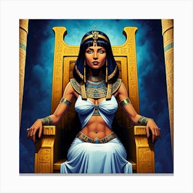 Queen Cleopatra of Egypt Canvas Print